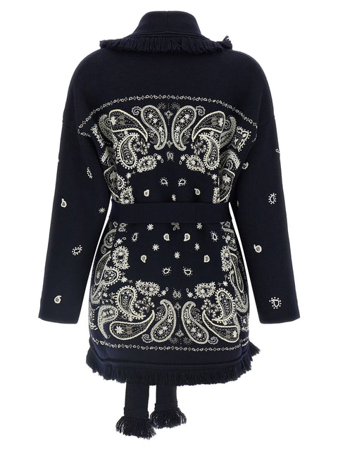 Alanui Echoes Of The Bandana Cardigan