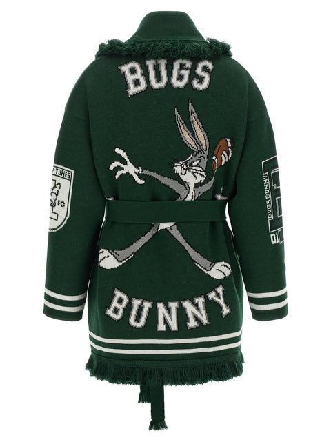 Alanui Sporty Bugs Bunny & Sylvester Cardigan