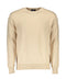 La Martina Beige Cotton Men Sweater-La Martina-M-Urbanheer