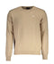 La Martina "Beige Wool Men Sweater Classic Comfort Knitwear"-La Martina-L-Urbanheer