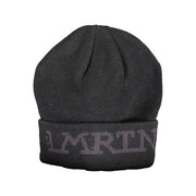 La Martina Black Acrylic Men Cap-La Martina-Urbanheer