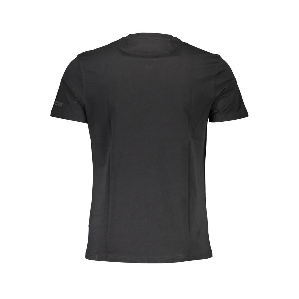 La Martina Black Cotton Men T-Shirt-La Martina-M-Urbanheer