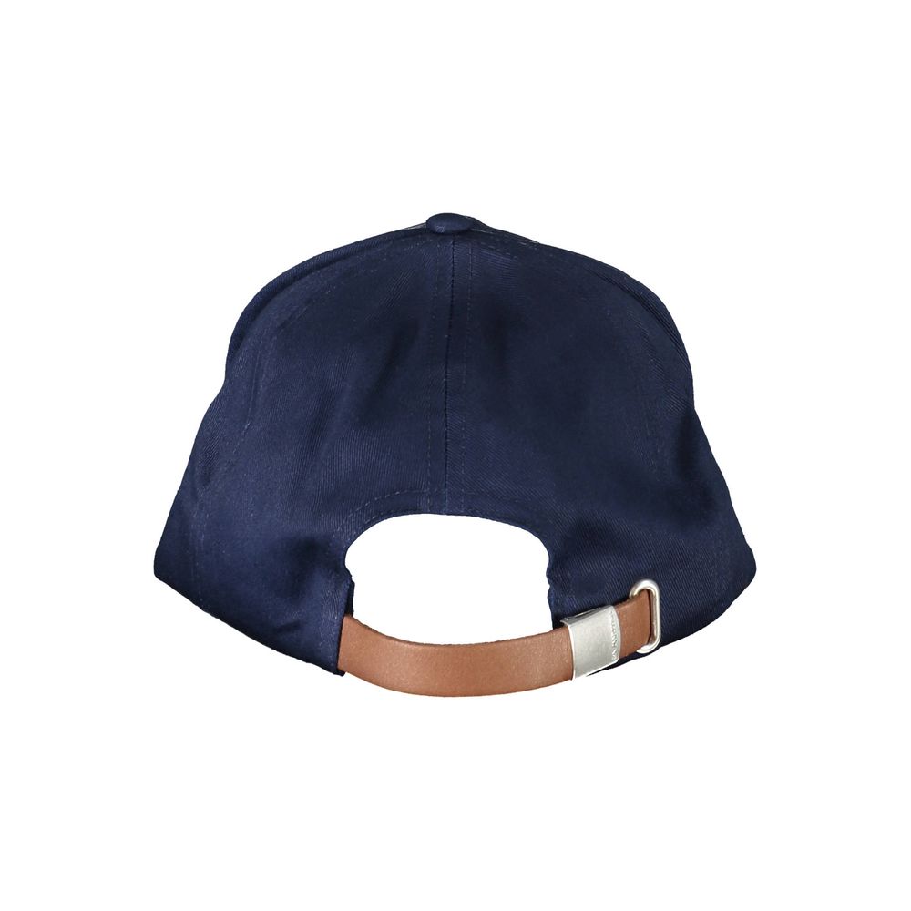 La Martina Blue Cotton Hats & Cap-La Martina-Urbanheer