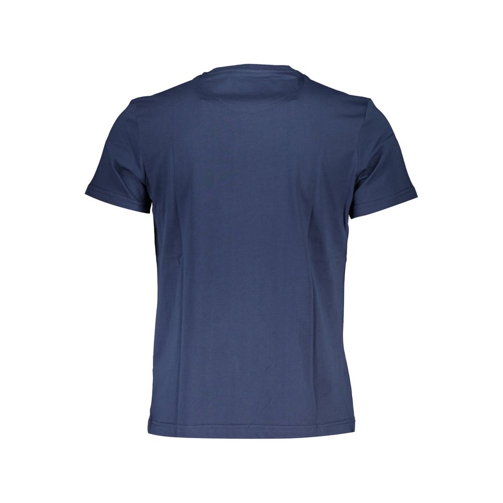 La Martina Blue Cotton Men T-Shirt-La Martina-M-Urbanheer
