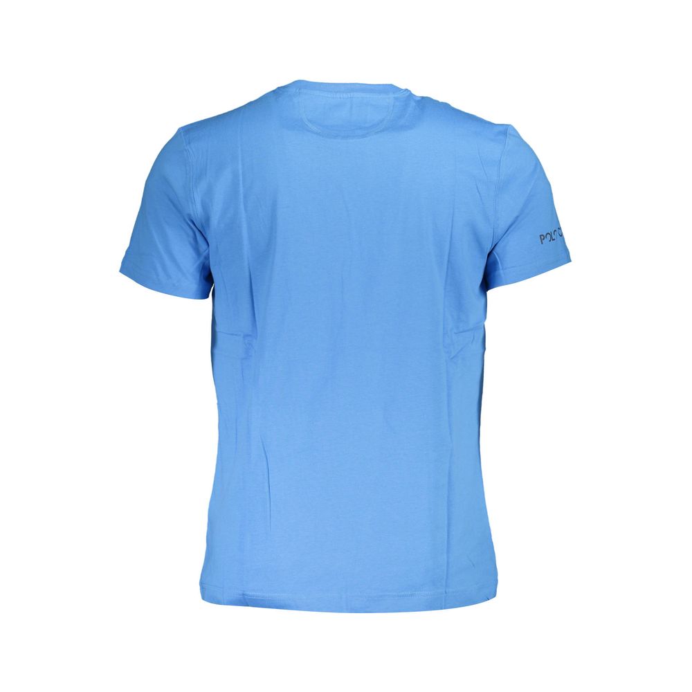 La Martina Blue Cotton Men T-Shirt-La Martina-M-Urbanheer