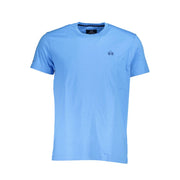 La Martina Blue Cotton Men T-Shirt-La Martina-M-Urbanheer