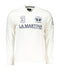 La Martina Elegant Long Sleeved White Polo-La Martina-XXL-Urbanheer