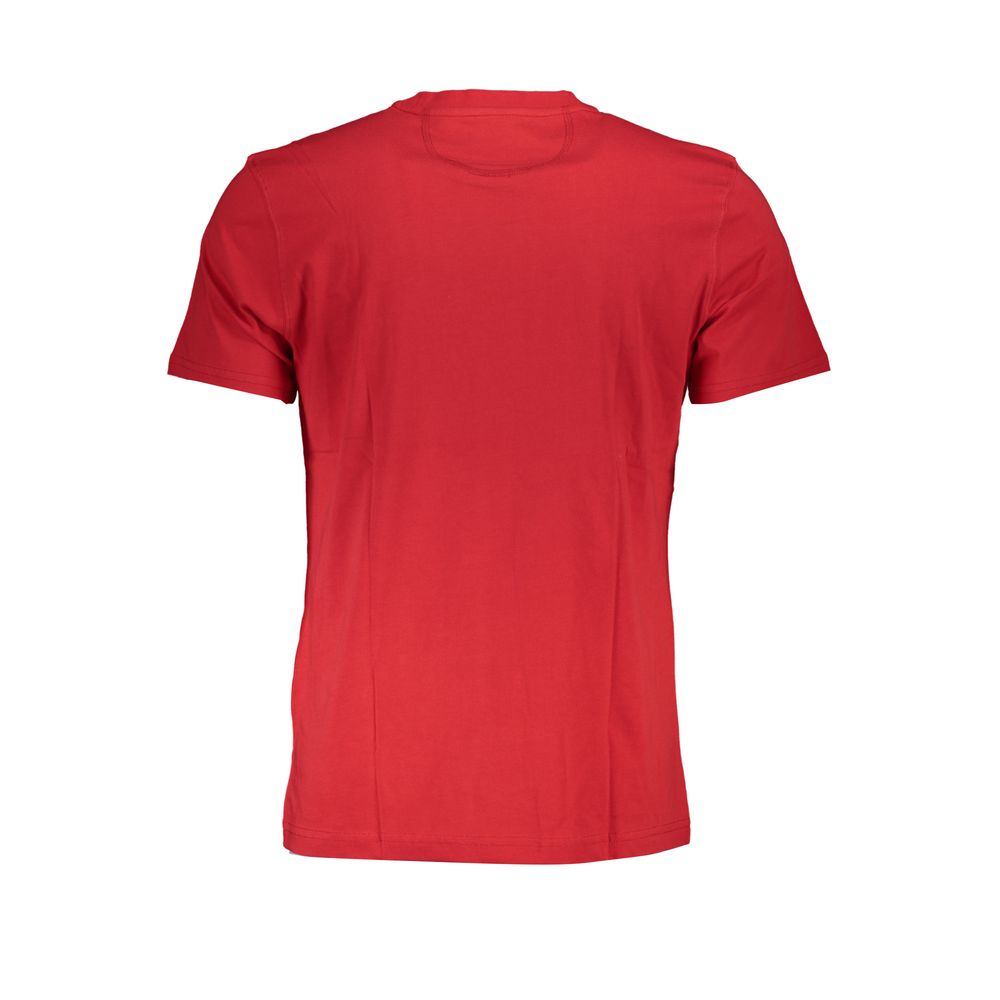 La Martina Elegant Pink Crew Neck Cotton Tee-La Martina-L-Urbanheer