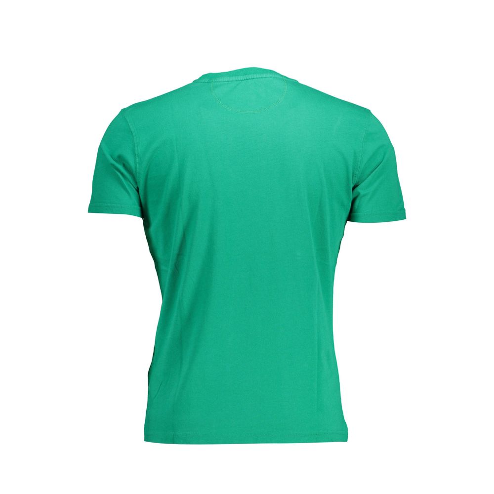 La Martina Green Cotton Men T-Shirt-La Martina-XXL-Urbanheer