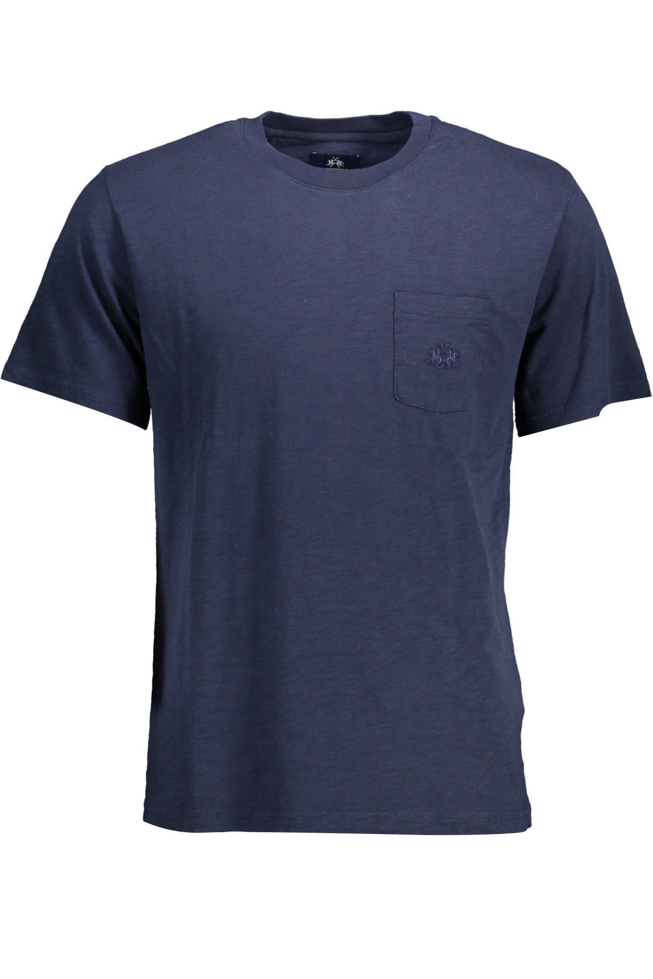 La Martina Men'S Short Sleeve T-Shirt Blue-T-Shirt-LA MARTINA-BLUE-M-Urbanheer