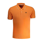 La Martina Orange Cotton Polo Shirt-La Martina-S-Urbanheer