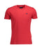 La Martina Red Cotton Men T-Shirt-La Martina-XXL-Urbanheer