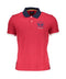 La Martina Red Cotton Polo Shirt-La Martina-XXL-Urbanheer