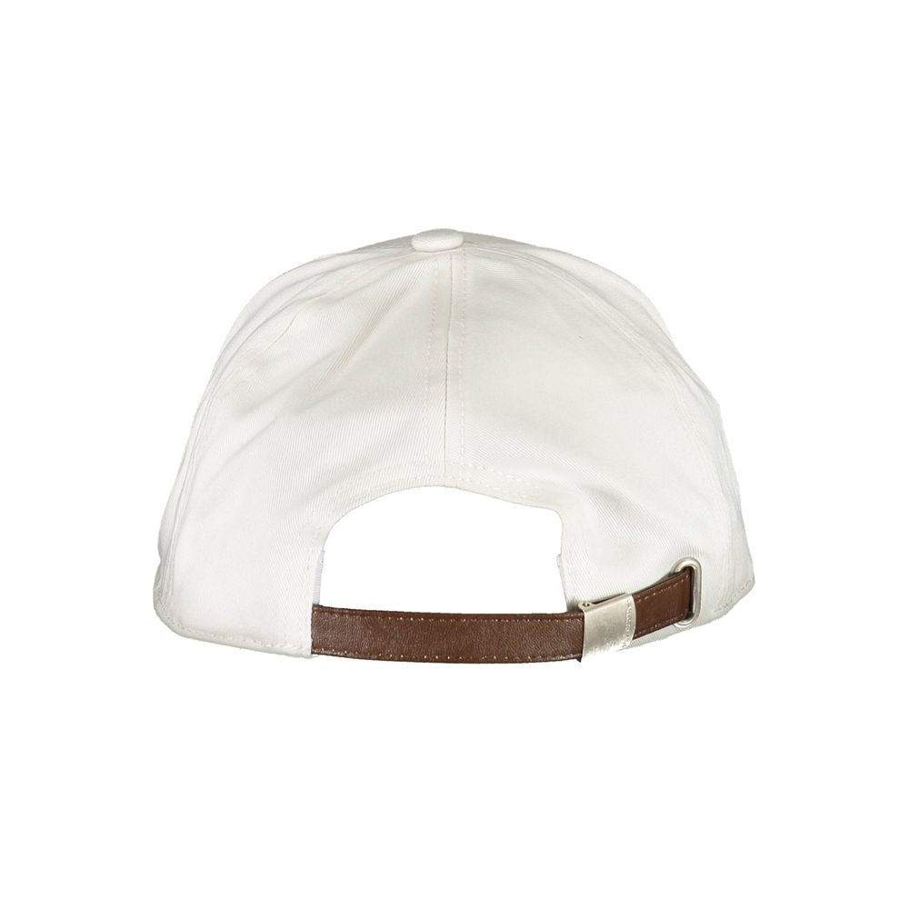 La Martina White Cotton Men Cap-La Martina-Urbanheer