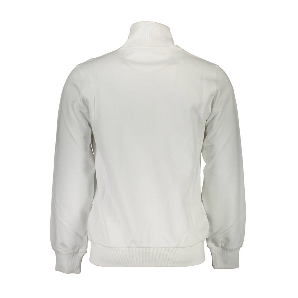 La Martina White Cotton Men Sweater-La Martina-M-Urbanheer