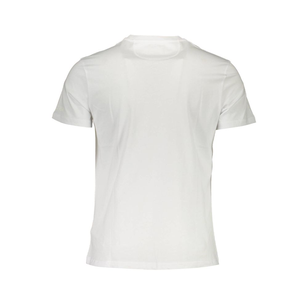 La Martina White Cotton Men T-Shirt-La Martina-S-Urbanheer