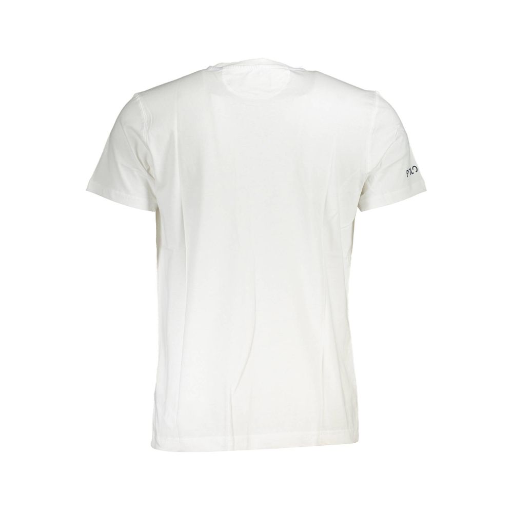 La Martina White Cotton Men T-Shirt-La Martina-M-Urbanheer
