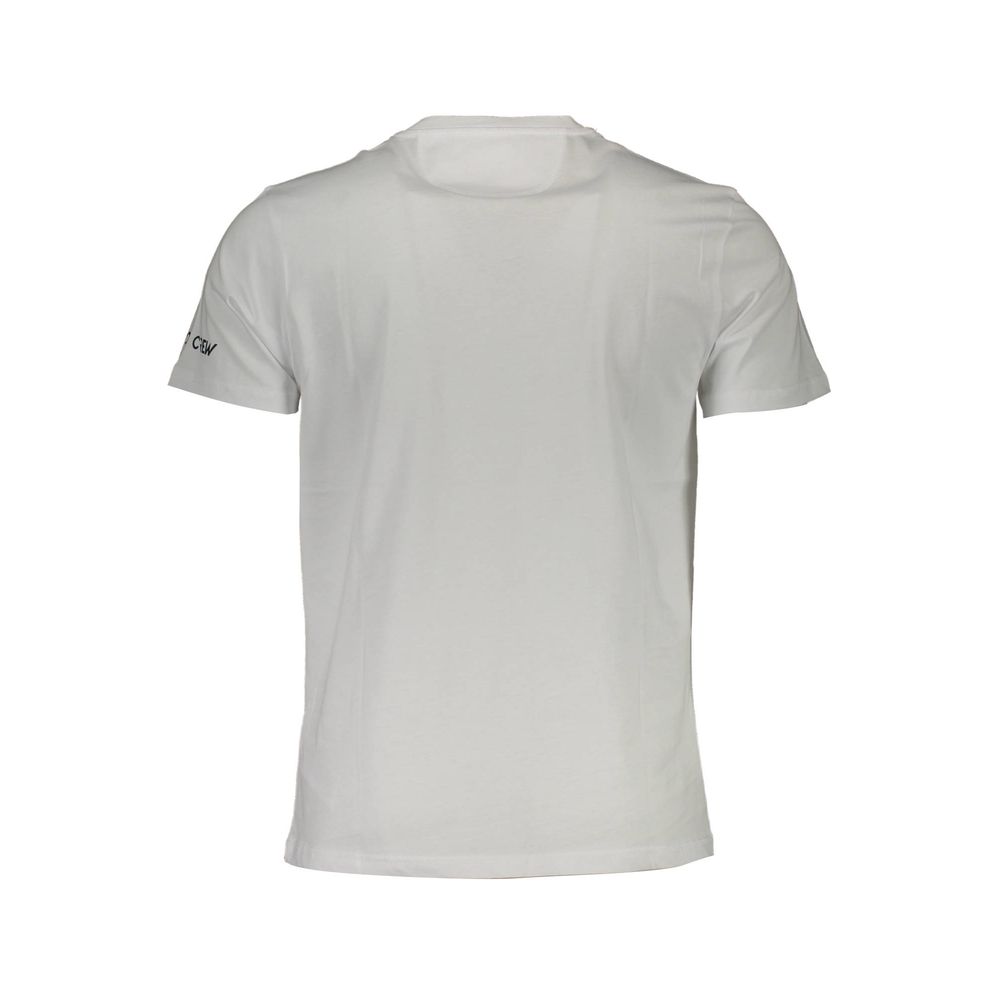 La Martina White Cotton Men T-Shirt-La Martina-M-Urbanheer