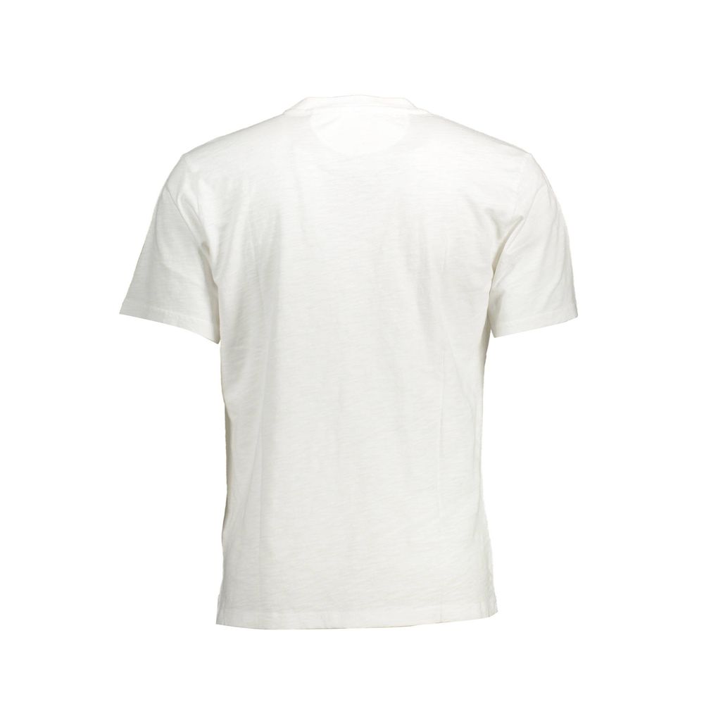 La Martina White Cotton Men T-Shirt-La Martina-M-Urbanheer