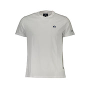 La Martina White Cotton Men T-Shirt-La Martina-M-Urbanheer