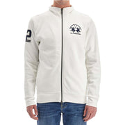 La Martina White Cotton Sweater-La Martina-XL-Urbanheer