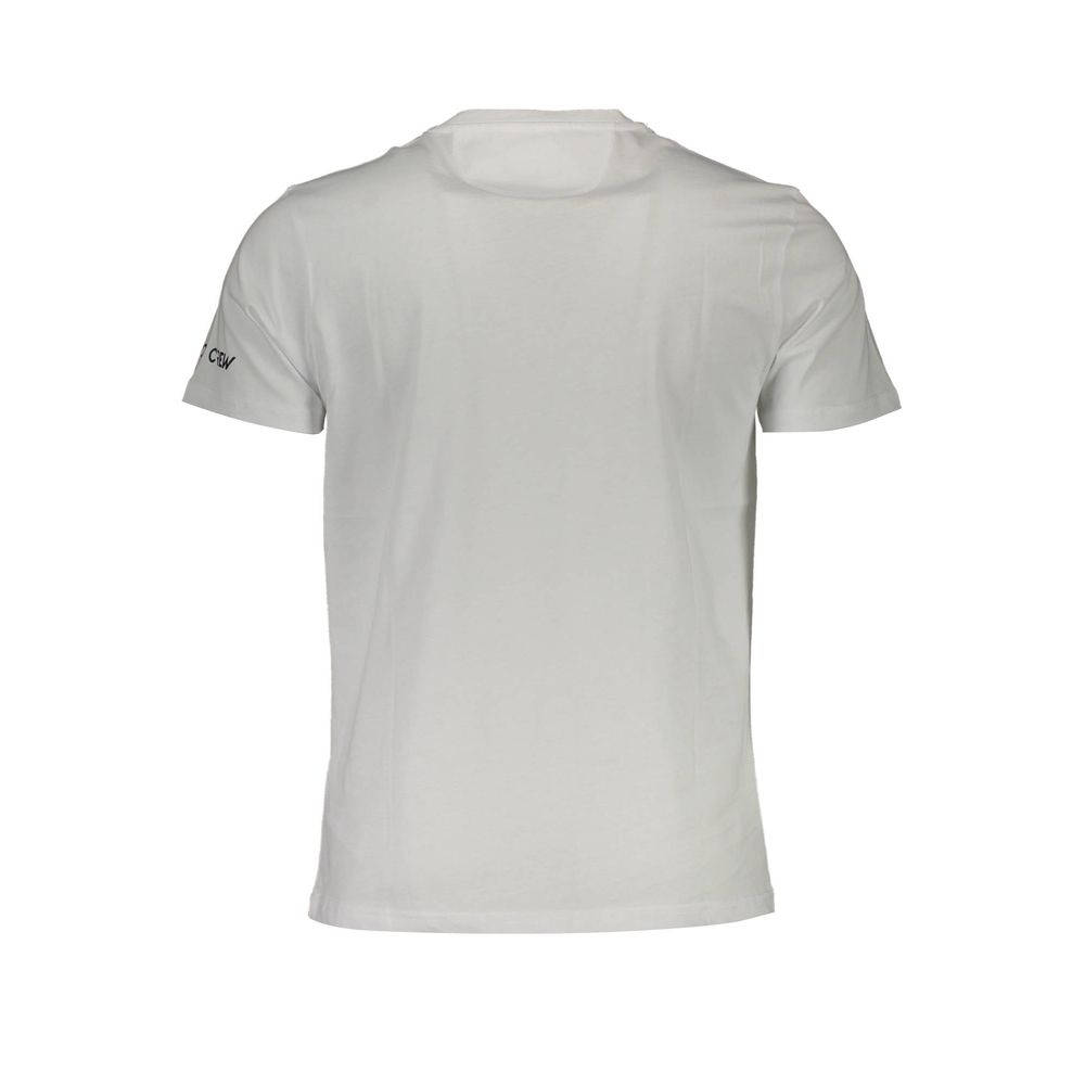 La Martina White Cotton T-Shirt-La Martina-XL-Urbanheer