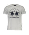La Martina White Cotton T-Shirt-La Martina-XL-Urbanheer