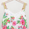 La Ville Rose Cami (Reversible)-T-Shirt-Aratta-XS-White floral-Urbanheer