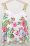 La Ville Rose Cami (Reversible)-T-Shirt-Aratta-XS-White floral-Urbanheer