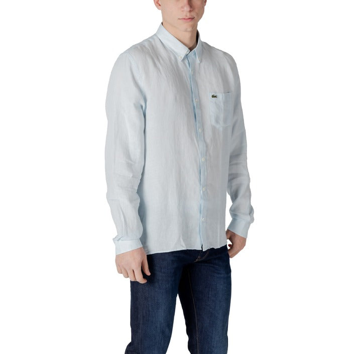 Lacoste Men Shirt-Clothing Shirts-Lacoste-light blue-38-Urbanheer