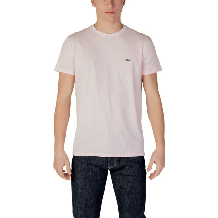 Lacoste Men T-Shirt-Topwear-Lacoste-pink-S-Urbanheer