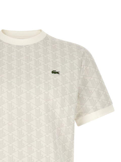 Lacoste Monogramma Jacquard T-shirt