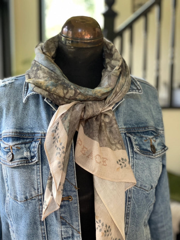 Land Of Plenty Printed Artisan Bamboo Scarf-Scarfs-Market of Stars-68cm x 160cm.-Urbanheer