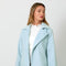 Lapel Collar Robe Coat Blue Breeze-Coat-Mystree-S-Urbanheer