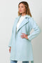 Lapel Collar Robe Coat Blue Breeze-Coat-Mystree-S-Urbanheer
