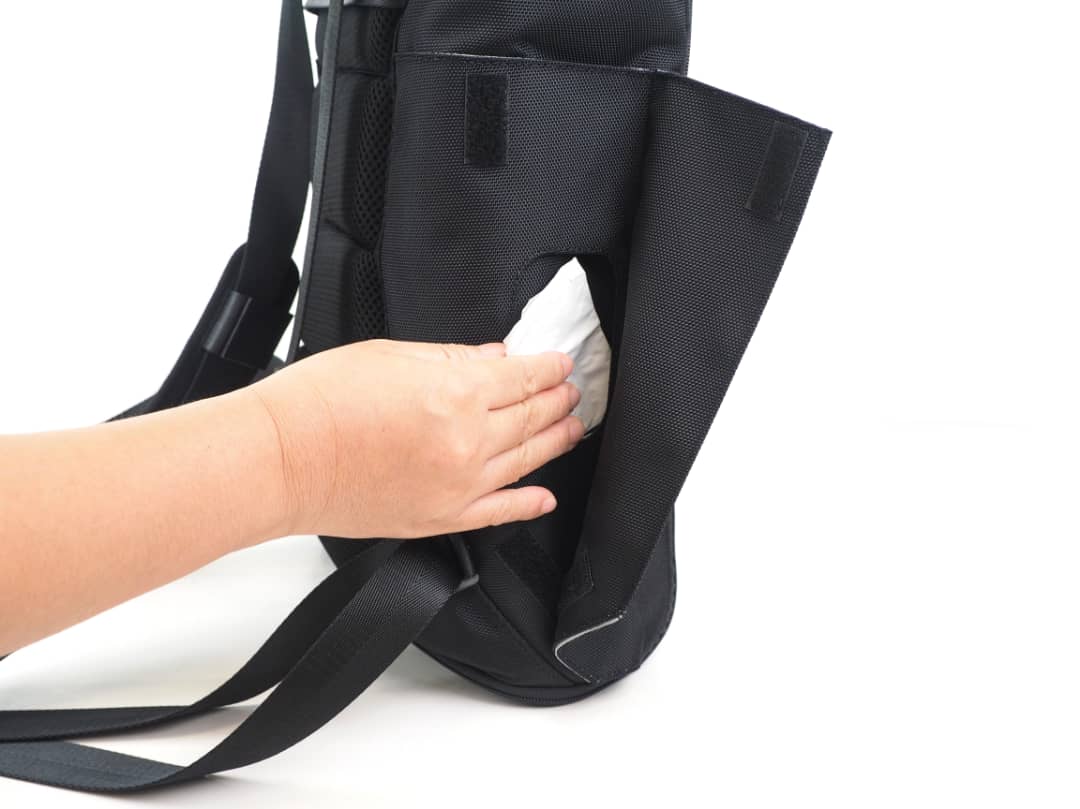 Laptop Backpack - Sleek Convertible Bag: Genuine Leather-Laptop Backpack-MOOV-18 x 14 x 5 in (45.7 x 35.6 x 12.7 cm)-Space Black-Urbanheer