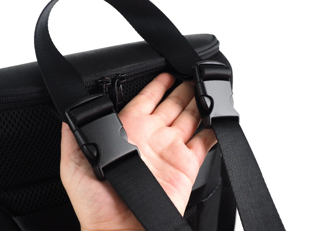 Laptop Backpack - Sleek Convertible Bag: Genuine Leather-Laptop Backpack-MOOV-18 x 14 x 5 in (45.7 x 35.6 x 12.7 cm)-Space Black-Urbanheer