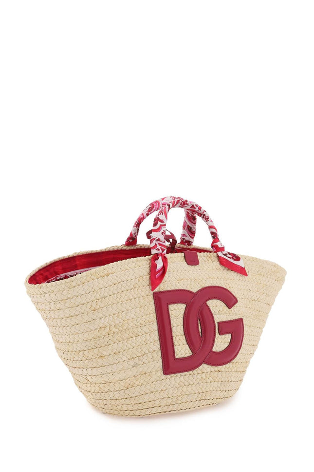 Large 'Kendra' Shopper Bag-women > bags > general > handbags-Dolce & Gabbana-os-Beige-Urbanheer