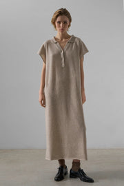 Larissa Cashmere Blend Dress-Dress-Leap Concept-XS-Beige-Urbanheer