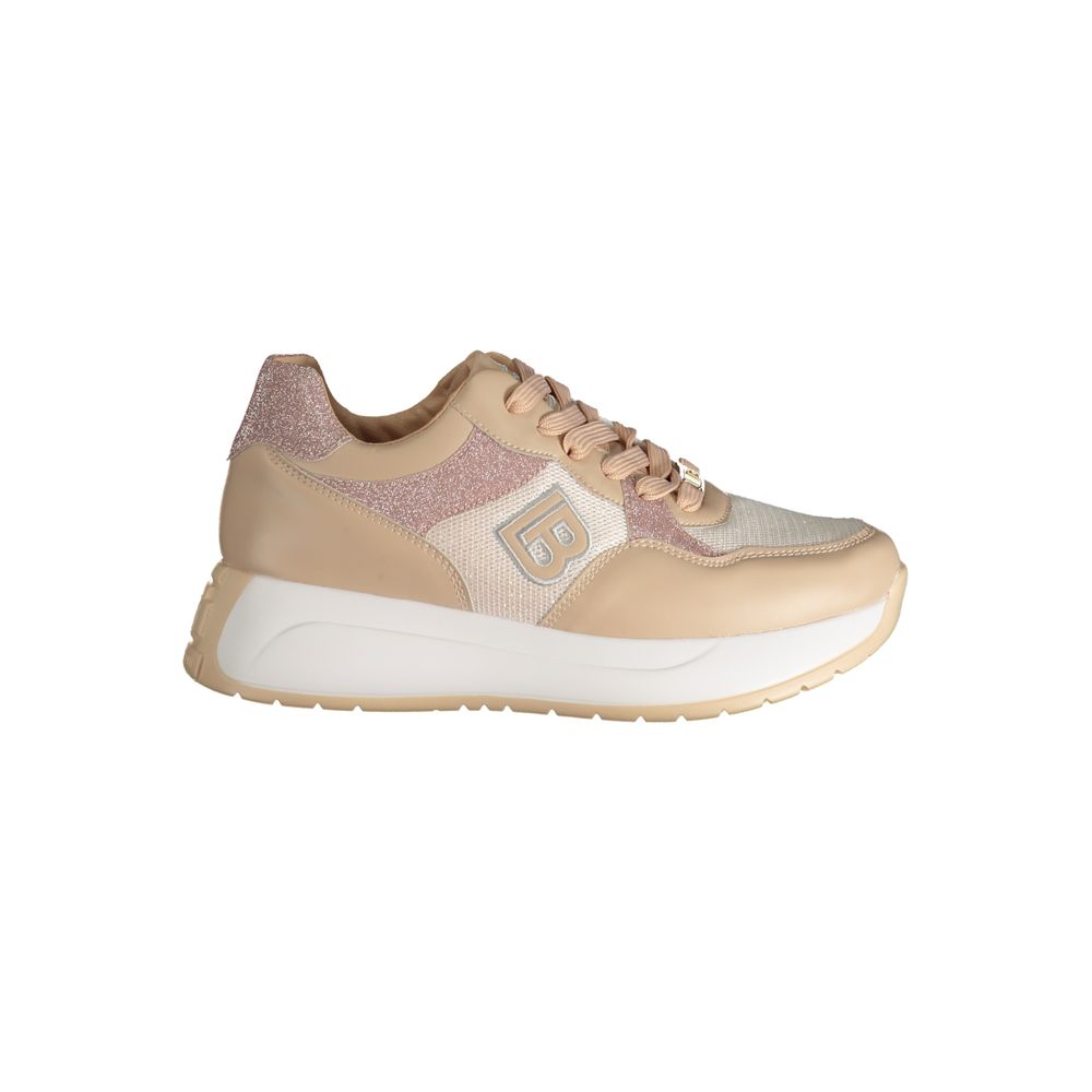 Laura Biagiotti Beige Polyester Sneaker-Laura Biagiotti-EU36/US6-Urbanheer