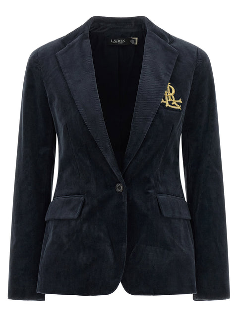 Lauren Ralph Lauren Metal Wire Embroidery Blazer
