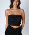 Layered Ruffle Tube Top-Top-NIKIBIKI-One Size-06 Black-Urbanheer