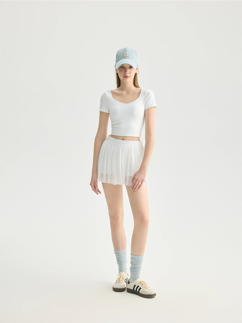 Leah Cross-Back Ballet Active Top