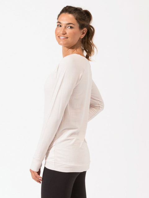 Leanna Feather Fleece Tunic