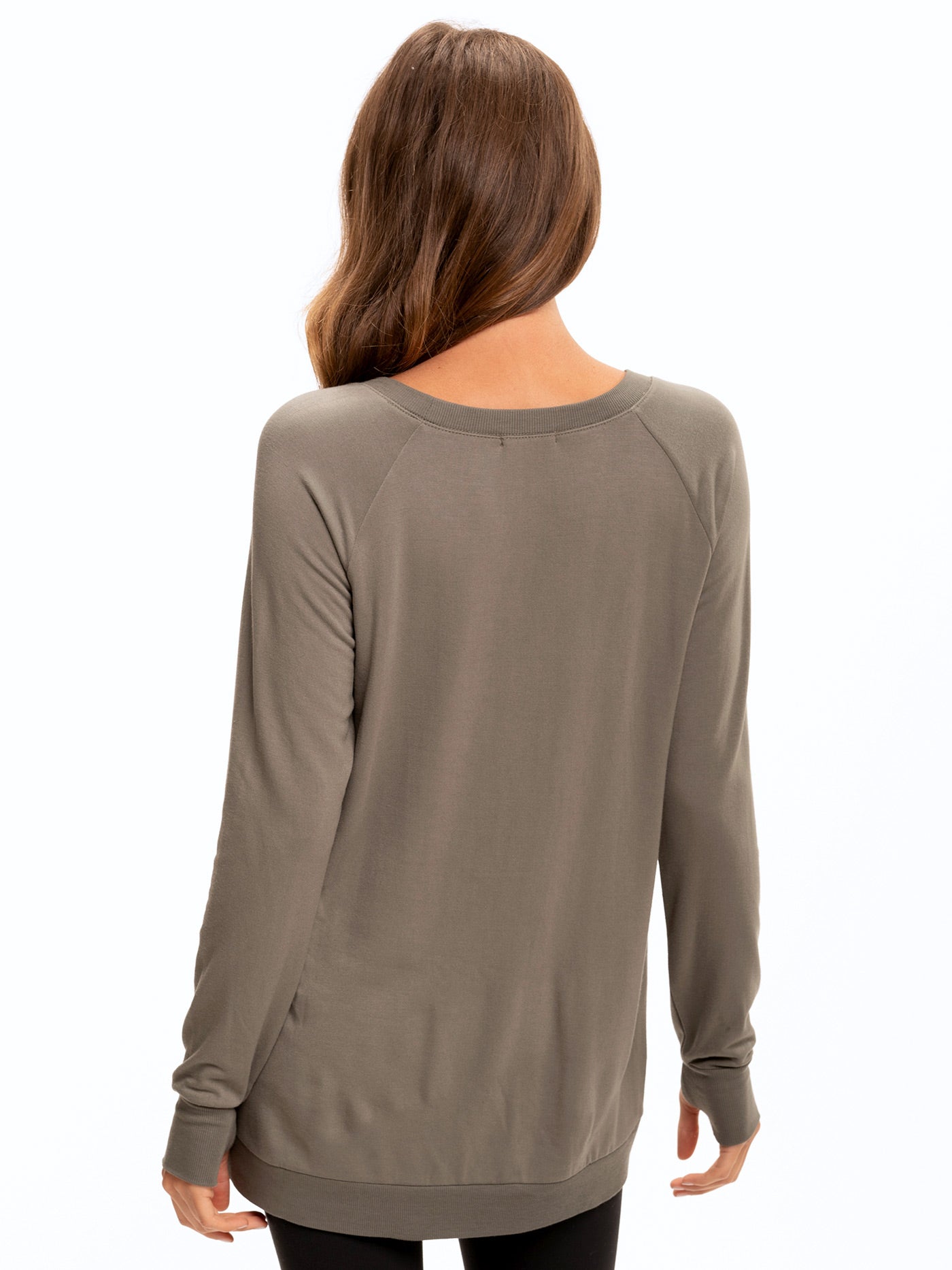 Leanna Feather Fleece Tunic