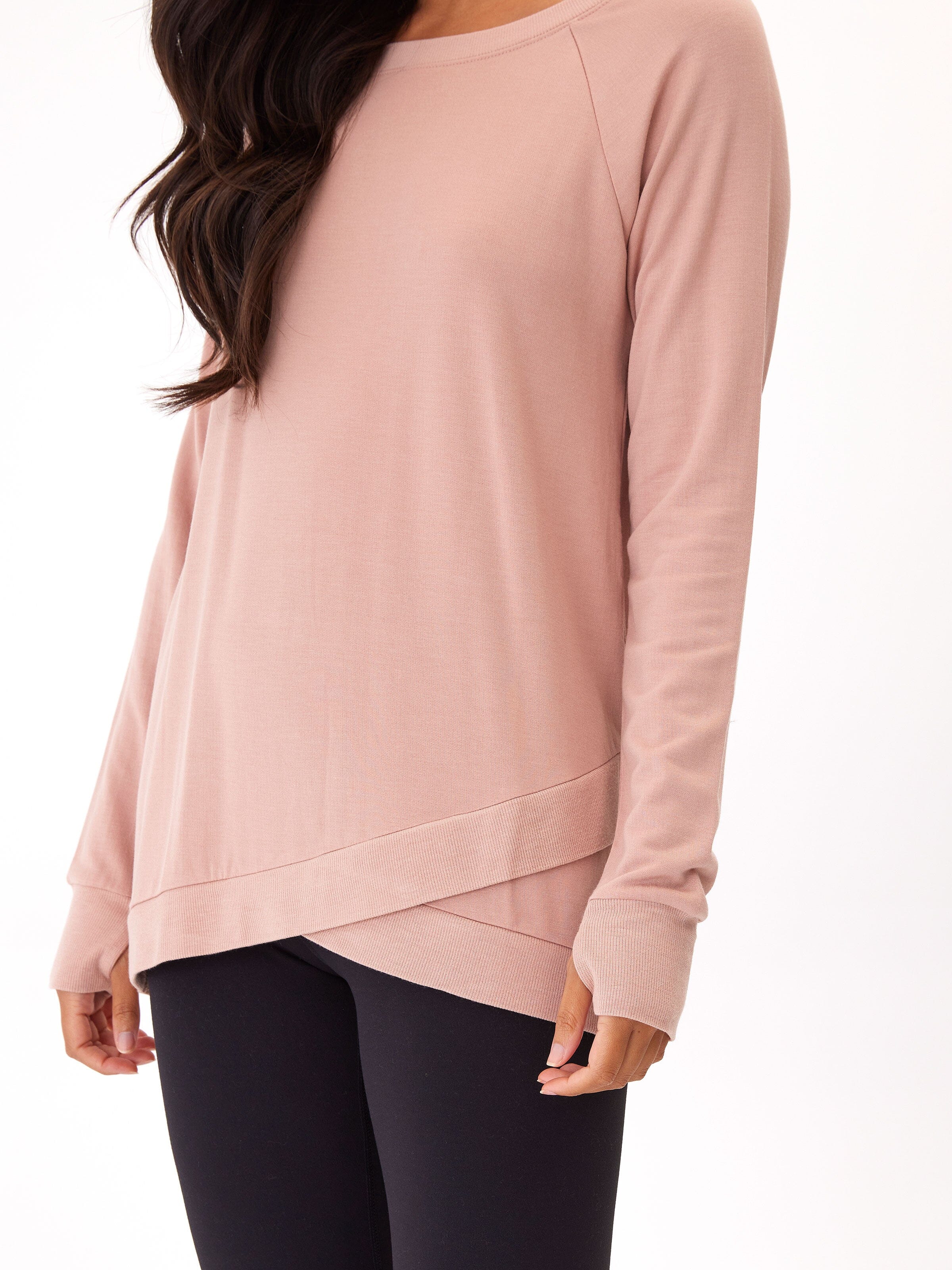 Leanna Feather Fleece Tunic