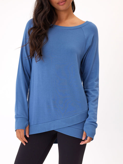 Leanna Feather Fleece Tunic