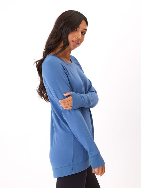 Leanna Feather Fleece Tunic