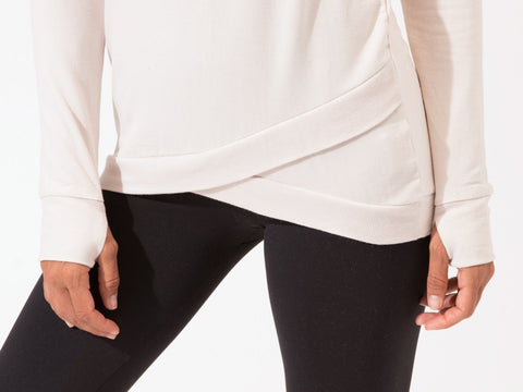 Leanna Feather Fleece Tunic