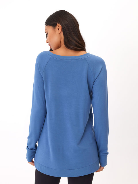 Leanna Feather Fleece Tunic